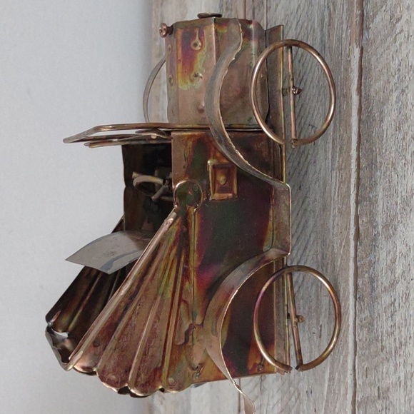 VINTAGE Copper Antique Car Music Box - Plays Happy Days - Picture 8 of 10